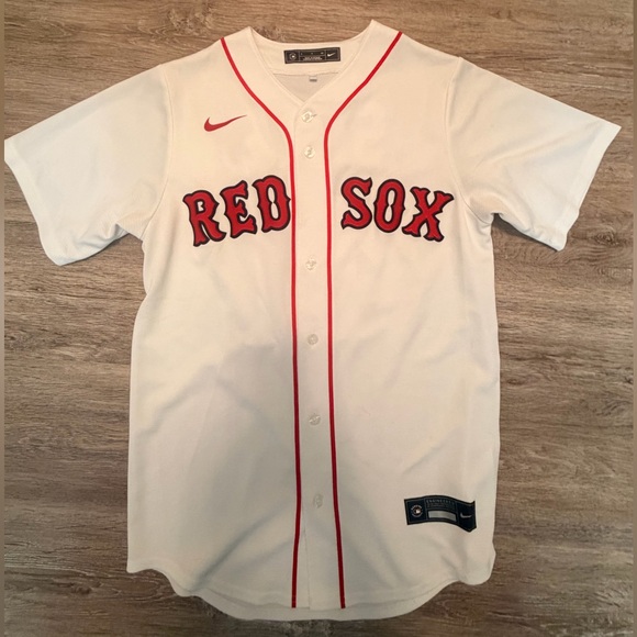 Nike Other - Nike Red Socks - SALE #41 White and Red Baseball Jersey